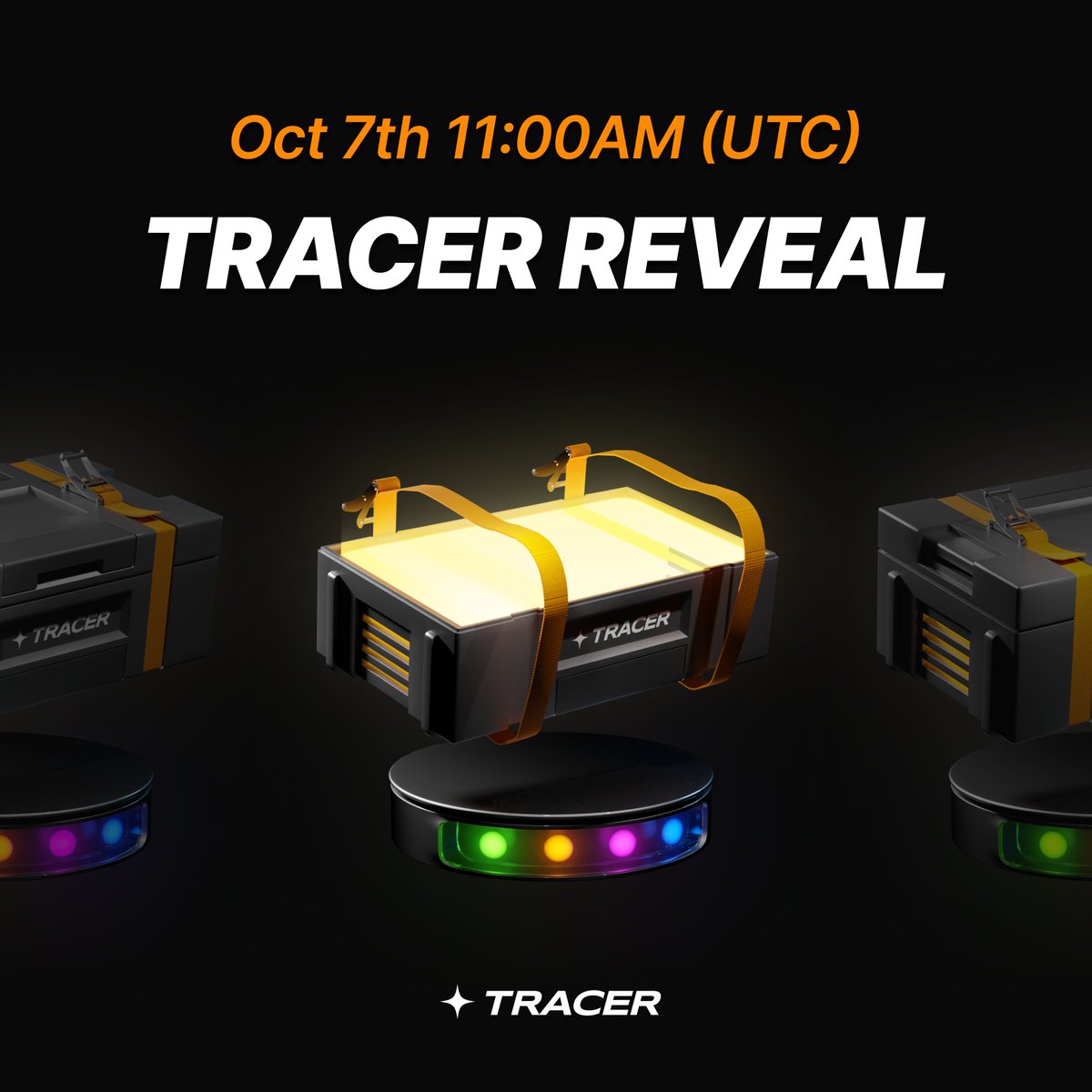 Official_Tracer's tweet photo. ⏰Reveal Schedule: 10/7 (Fri) 11:00 UTC

TRACER Shoe G0: Genesis NFT will be revealed tomorrow. 🎉
Please look forward to beautiful and special TRACER Shoe NFT than any other M2E project shoe !✨

After the reveal, Show Off Revealed Shoes Event (only for holders) will be held! https://t.co/4R28qM69bV