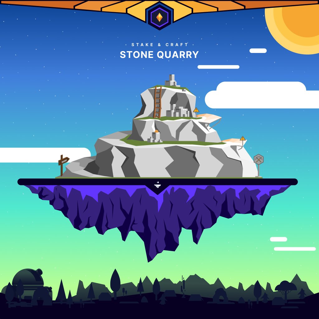 Bitlands_'s tweet photo. Stone Quarry #bitem its about to open 🚧

We need some #bitlanders 👷‍♂️ to help us gather stone ⛰

What would you love #crafting with stone? 🧩

#GatheringStone #StakingNFT #Bitlands https://t.co/59fN9BMYaV