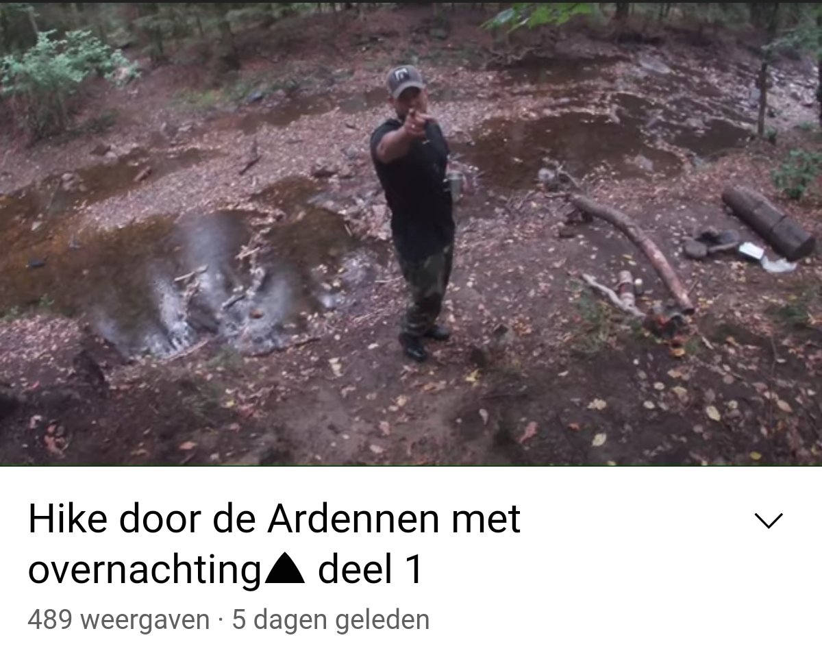 Bigdannykrane's tweet photo. Hebben jullie deel 1 van onze nieuwe vlog gezien? Check um snel want morgen komt deel 2 online👀👀

Dutch survival/bushcraft 🌳🪓
•
Follow also on YouTube, TikTok or Twitter for more content!!🏕🔥
•
Tag your bushmates👍💯
•
•
#survival #bushcraft #outdoor #adventure #hiking https://t.co/P0puTv1Mr7