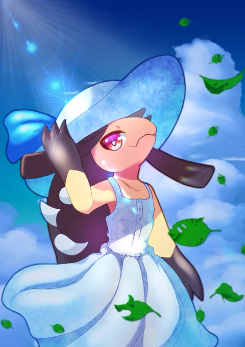 #あなたのあお色の作品を見せてください 