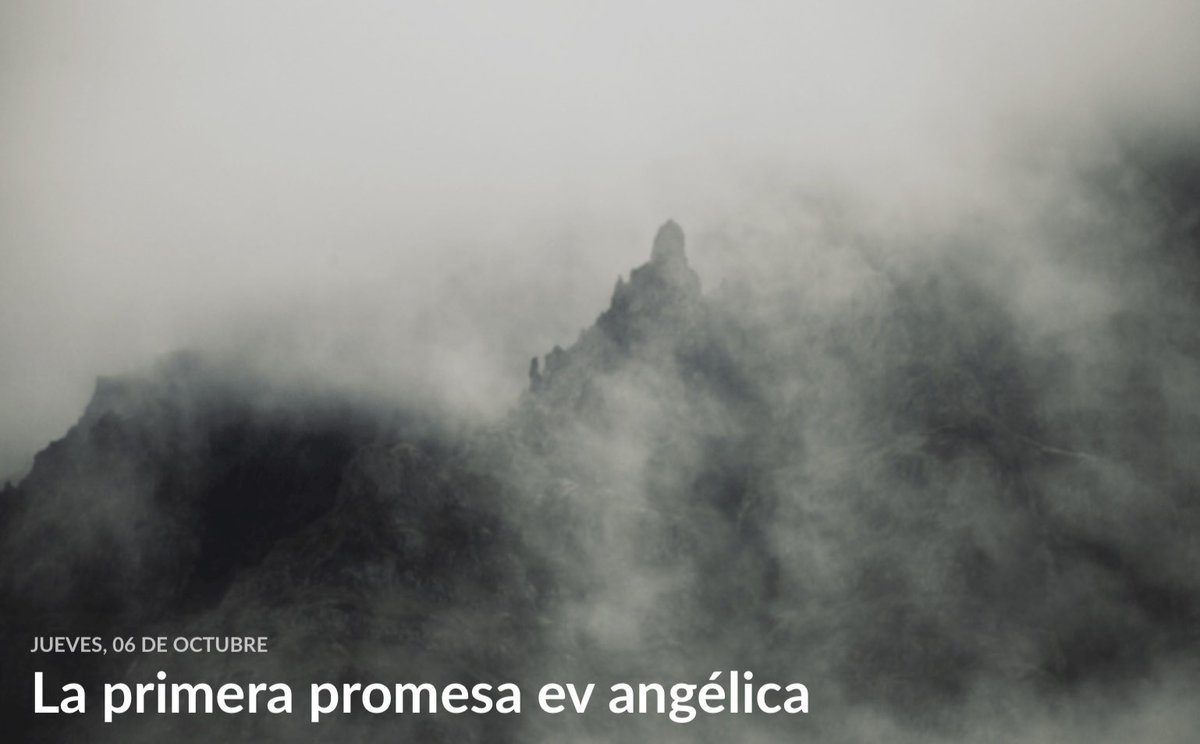 Melbin77's tweet image. 👉🏻 “Si somos conscientes de la debilidad de nuestro yo, no manifestaremos confianza propia ni seremos temerarios frente al peligro, sino que sentiremos la necesidad de buscar la Fuente de nuestra fortaleza, que es Jesús, nuestra justicia”.

#LESAdv #DMComas