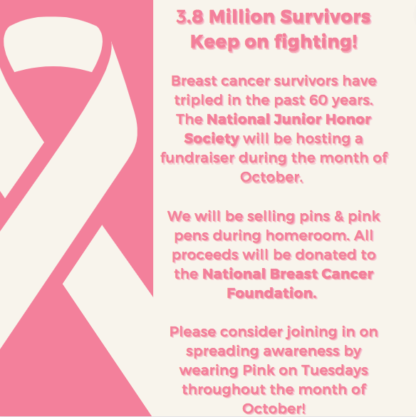 NJHS is kicking off the year with our first fundraiser in honor of #BreastCancerAwarenessMonth! All proceeds will be donated to the #NationalBreastCancerFoundation. #WorkWithAPurpose