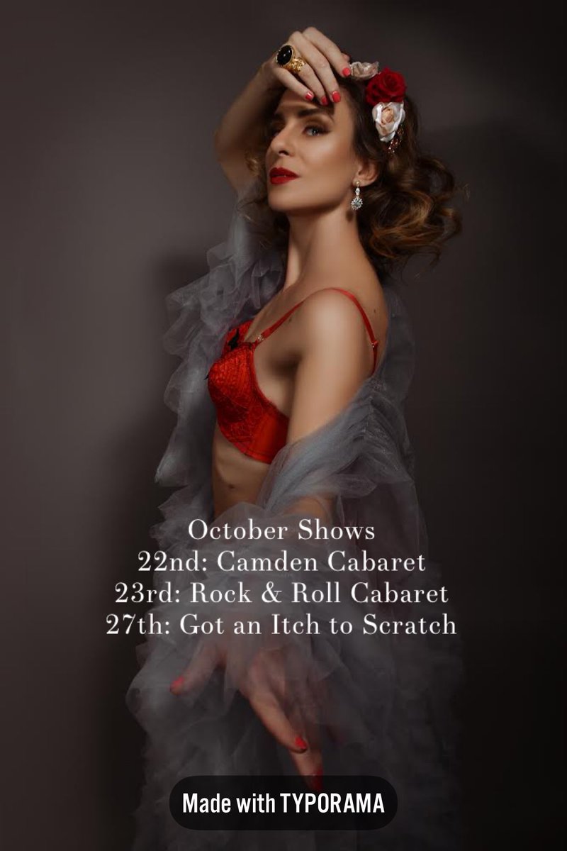 Where to catch me this month! photo by <a href="/VerveRockabilly/">V's Anchor Studio</a>