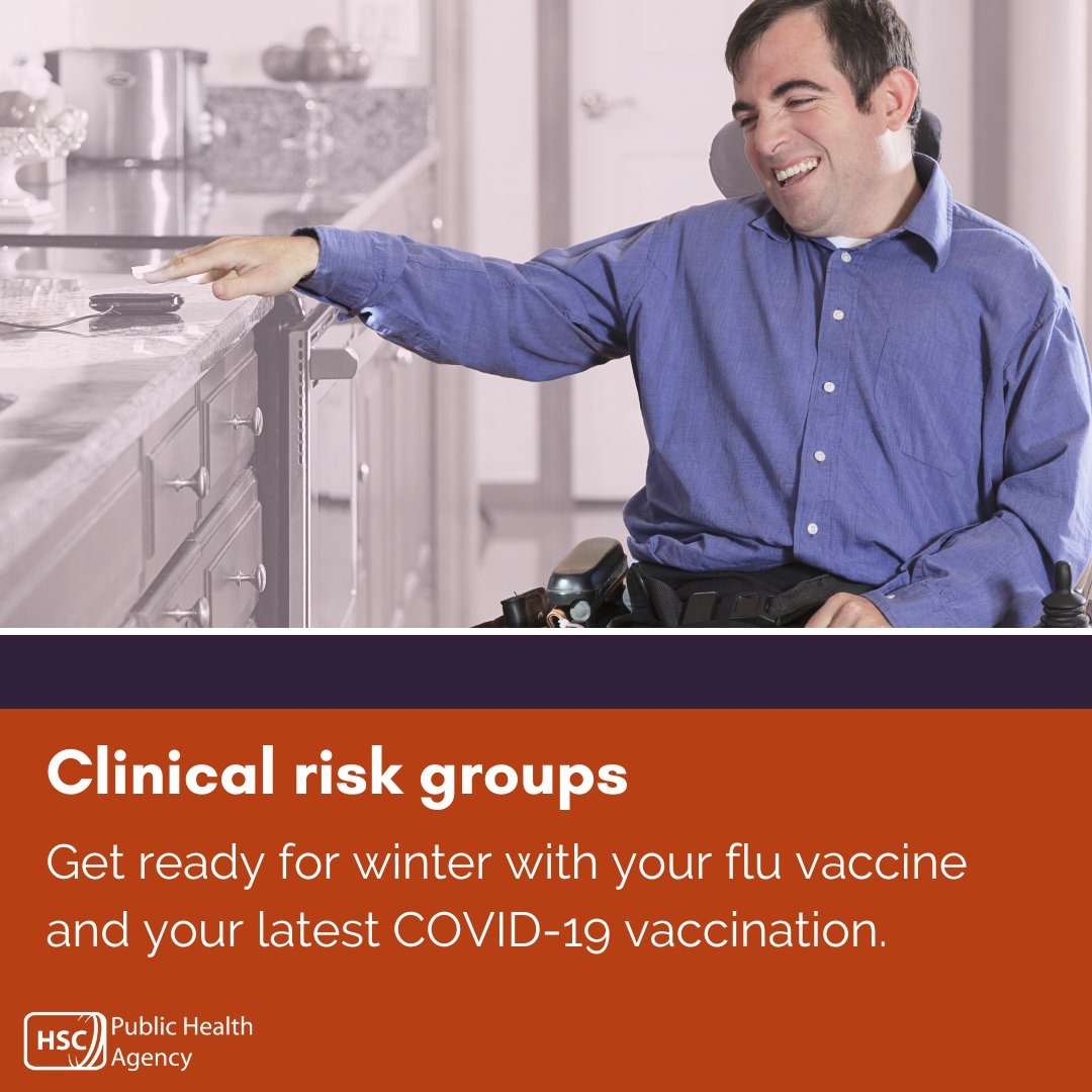 The winter vaccination programme, which includes the COVID-19 booster and flu vaccine has begun in Northern Ireland. For further information see nidirect.gov.uk/wintervaccines #wintervaccines