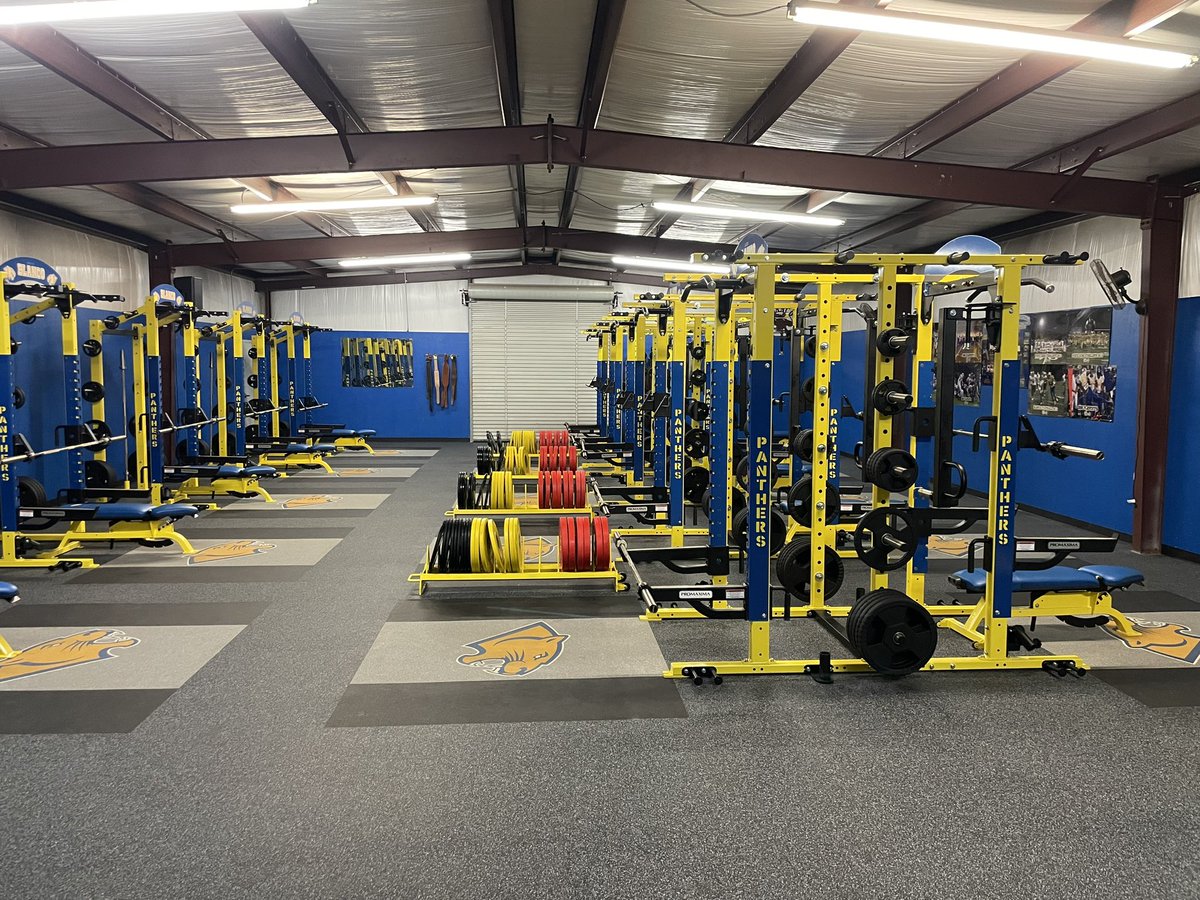 The before &amp; after.  Thankful for our administration &amp; school board for doing this for the athletes of Blanco.