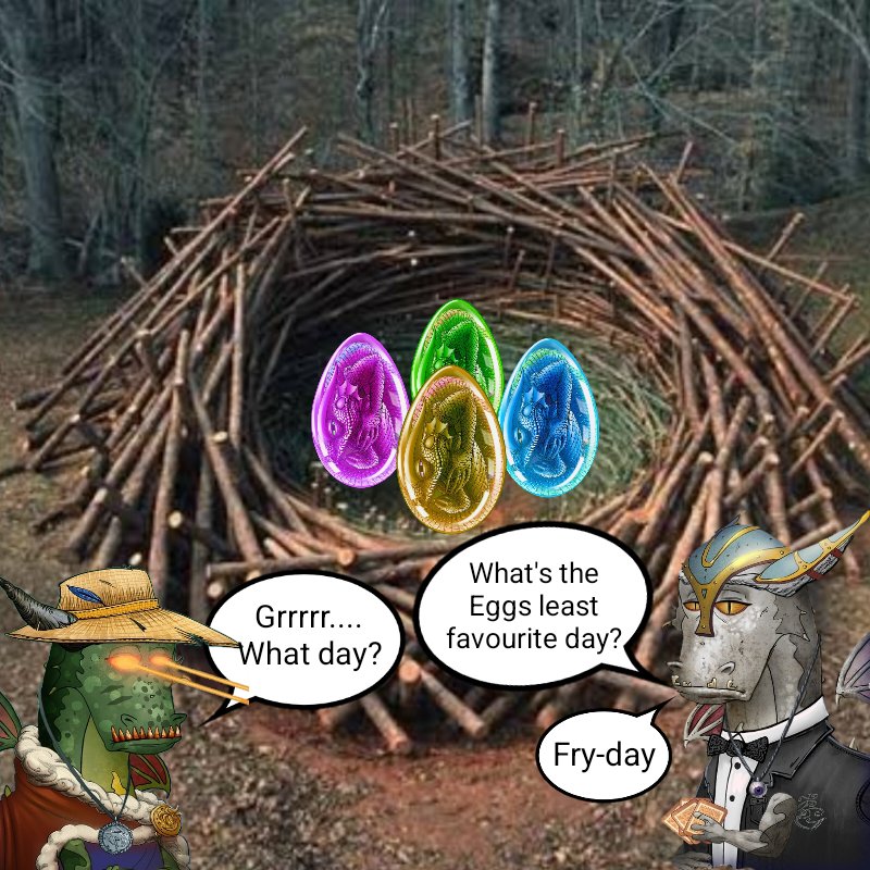 Dragon Dad Jokes 🤣

#TCGWorld 
#HouseOfTheDragonHBO 
#Number1Metaverse
#WorldsBestNFT

<a href="/OfficialTCGCoin/">TCG World</a> <a href="/tcg_dragon_cc/">TCG Dragon CC</a> <a href="/EvansTcg/">David Evans TCG</a> <a href="/OggyRoo/">OGGY_ROO</a> @OFC_LavaHeads <a href="/JonDixonTCG/">JonDixonTCG</a> <a href="/LachlanYT/">PWR Lachlan ⚡️</a> <a href="/TypicalGamer/">Typical Gamer</a>