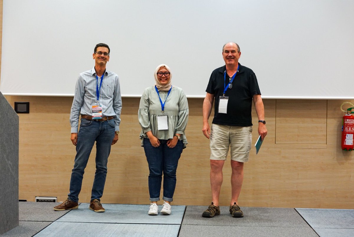 Gsabiolab's tweet photo. Congratulations to Sebastian Zagmutt @riniarianti and @_AnaBelenAg for winning awards for the best poster presentation, flash and short talk! #EMBOmetabolism2022 @EMBOevents @CUBEROlab @RubenNogueiras @RogerJDavis1 https://t.co/oBij395uY3