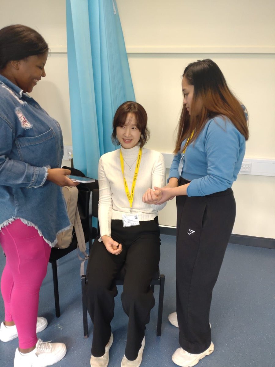 WUNursing's tweet photo. The final skills group - a fantastic week of learning #studentnurses Diolch/Thank you student nurses at #StAsaph & #Wrexham for your enthusiasm #MentalHealthField #ChildField #AdultField Uniforms will be arriving soon 🙌 @GlyndwrUni @theopticcentre https://t.co/ckLzgjtAXk
