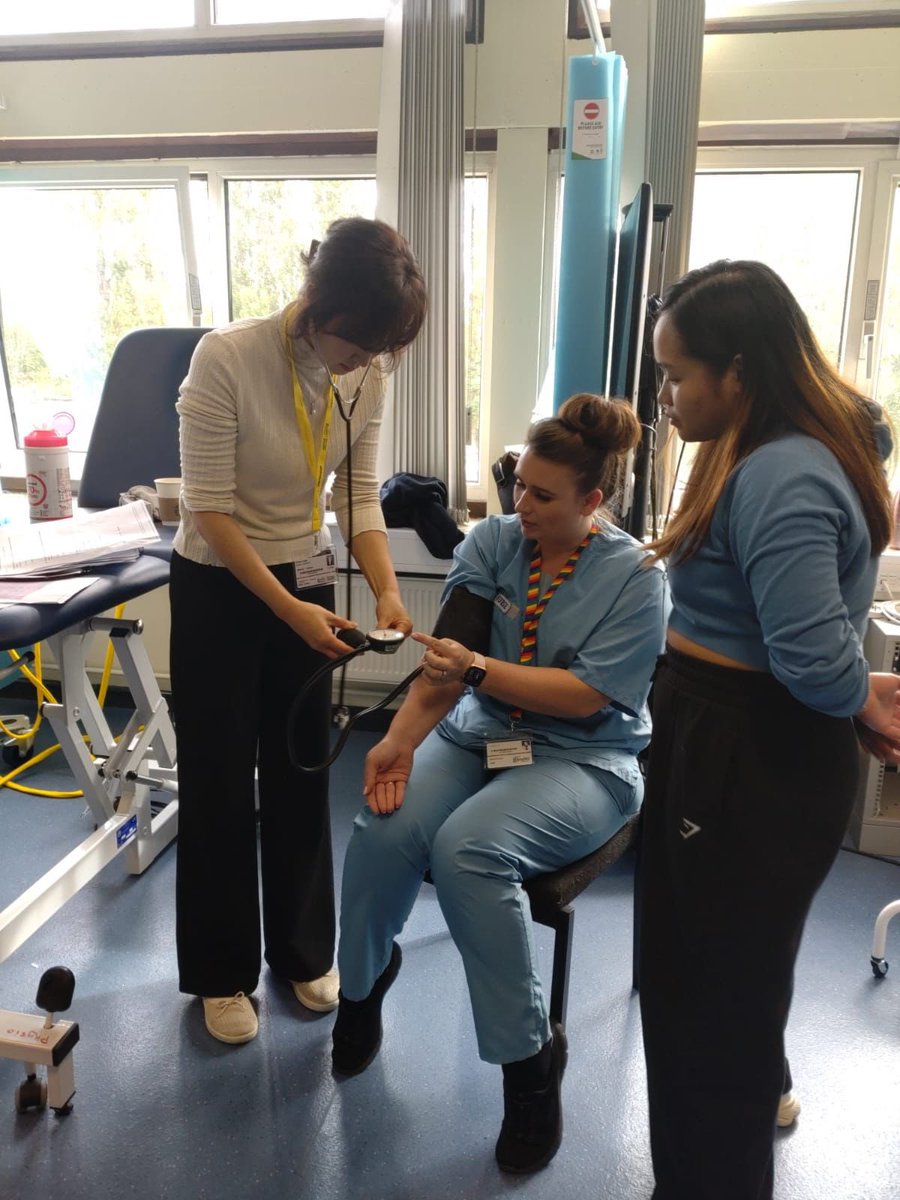 WUNursing's tweet photo. The final skills group - a fantastic week of learning #studentnurses Diolch/Thank you student nurses at #StAsaph & #Wrexham for your enthusiasm #MentalHealthField #ChildField #AdultField Uniforms will be arriving soon 🙌 @GlyndwrUni @theopticcentre https://t.co/ckLzgjtAXk