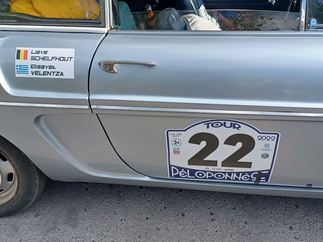 TalentIDD's tweet photo. Talent ID competes in classic car rallies organised by @scuderia_triskelion 
#tourdupéloponnèse is the biggest Classic car event in #greece . 
#vintage more in https://t.co/lgwgFvVXiU

Team "Schelfhout-Velentza" [Belgium - Greece)

#tourdupéloponnèse #greece #renaultcaravelle https://t.co/rbHczne3FJ