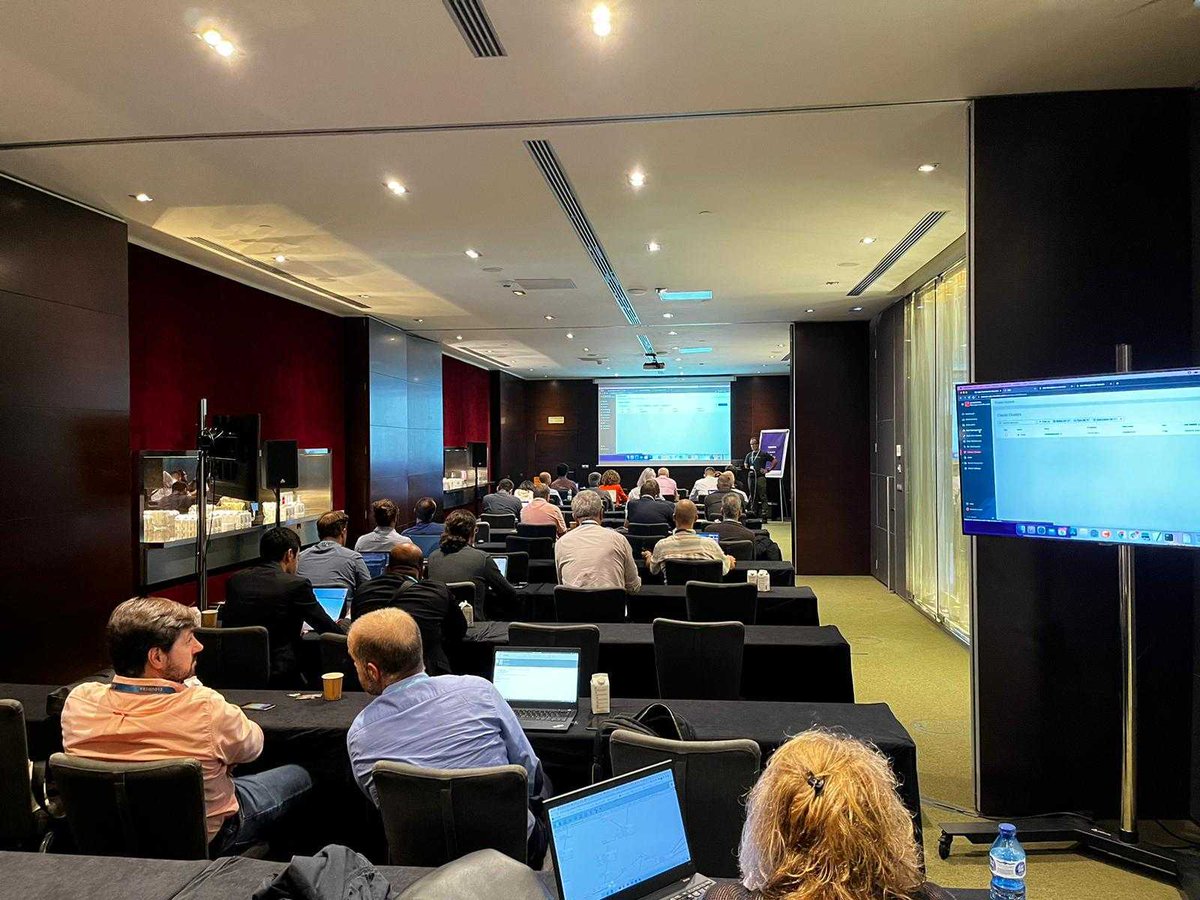 zylknet's tweet photo. Nos encantó ser parte del Cloudera EMEA Partner Summit 2022.
A lo largo del día de ayer pudimos disfrutar de varias ponencias interesantes, sesiones técnicas y casos de éxito de #Cloudera
¡Fue un día increíble!
#Clouderadataflow #ClouderaPartners #ClouderaHybridCloud https://t.co/UlL0kfwsmh