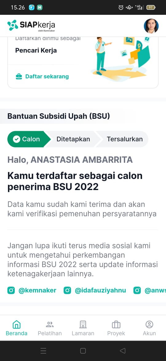 cha_anastashea's tweet photo. @KemnakerRI Ini gimanaa min, udah calon , sekantor udah pada cair, malah sisa aku doang nggak cair. Padahal ngga pernah terima bantuan apapun dari pemerintah. pembuatan rekening juga bareng2 sama orang sekantor. https://t.co/1Smrogg7Gy