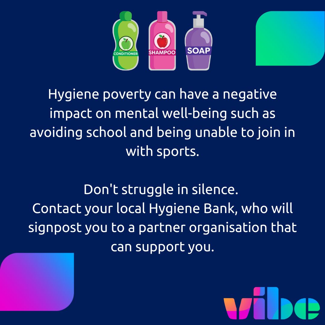 VibeUKOrg's tweet image. Get in touch with your local @thehygienebank who can guide you in the right direction with assistance.
There are Hygiene Banks in Knowsley, Wirral and Halton.
Also consider donating products to your local bank and share the power of clean.

#NHW22
