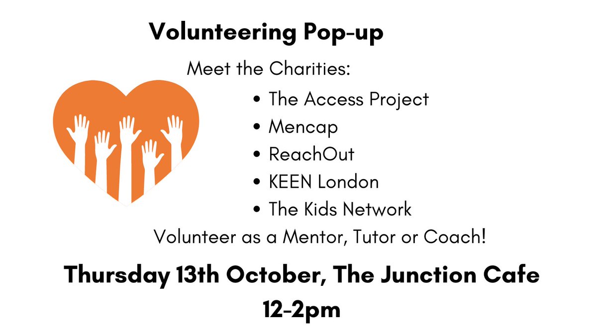 Volunteer@LondonMet tweet media