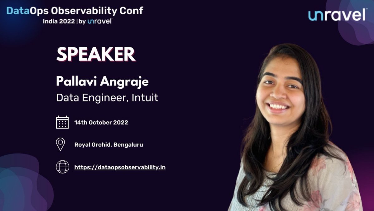KonfHub's tweet photo. #DataOpsObservabilityConf speaker Pallavi Angraje will share insights on “Data Observability: The Force Awakens”!
Her expertise is building Data Pipelines on
#AWS, #Azure & more
Visit: ➡️ https://t.co/0h2cELauxM
#DataOpsObservability #DataGeek #TechConference @unraveldata https://t.co/09GY3v9MZ9