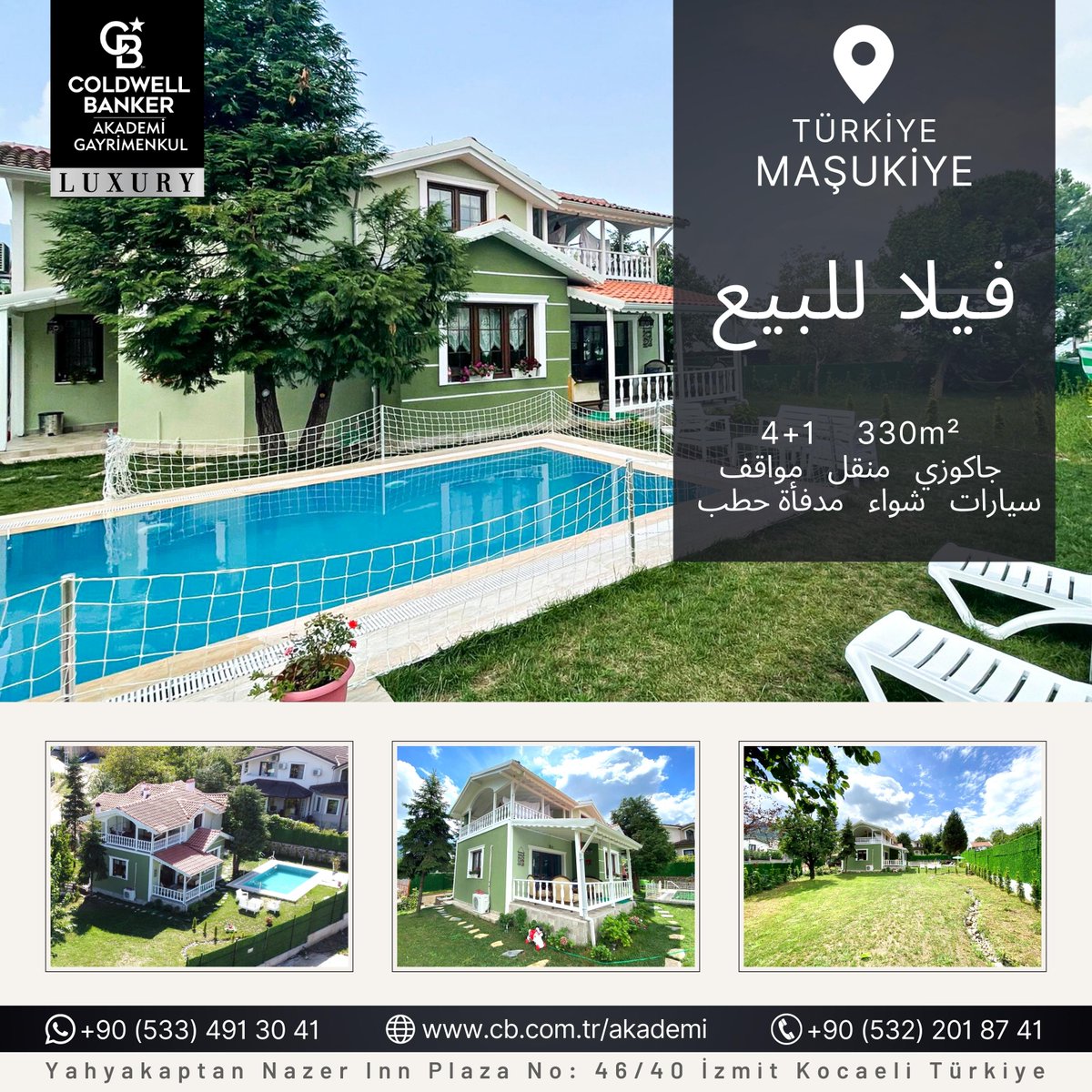 ⭐للبيع فيلا مع ارض  مستقلة في  كوجالي/ كارتبة / معشوقية 

☎️ 00905334913041

كارتبة كوجالي تركيا 📍

#ازميت  #turkey #الكويت #قطر🇶🇦 #السعودية🇸🇦 #الامارات🇦🇪 #البحرين🇧🇭 #عمان🇴🇲 #البحرين #دبيلاند #شقةللبيع #سبانجاتركيا #المعشوقية #أزميت #الخليجالعربي #تركيا🇹🇷 #فيلاللبيع