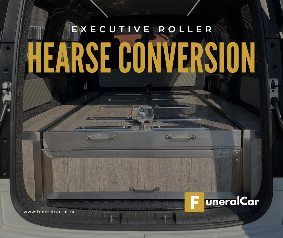 Funeral_car's tweet photo. 𝐅𝐔𝐍𝐄𝐑𝐀𝐋𝐂𝐀𝐑 𝐄𝐗𝐄𝐂𝐔𝐓𝐈𝐕𝐄 𝐑𝐎𝐋𝐋𝐄𝐑 𝐇𝐄𝐀𝐑𝐒𝐄 𝐂𝐎𝐍𝐕𝐄𝐑𝐒𝐈𝐎𝐍𝐒
For "Non-Stretch" type hearses
To view some of our work, visit https://t.co/I4QSDCZjFM
For quote requests, speak to us at FuneralCar

#buildthetomorrowyouwant #hearsebuilder #hearseconversion https://t.co/yvodLeDhC0