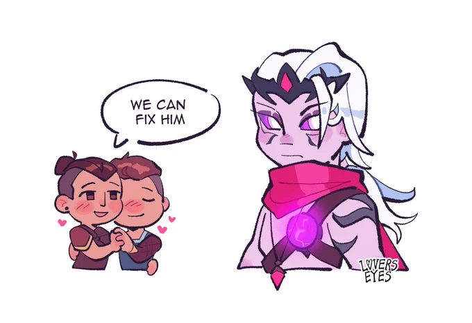 gay love can heal darkin corruption #LegendsOfRuneterra #LeagueOfLegends 
