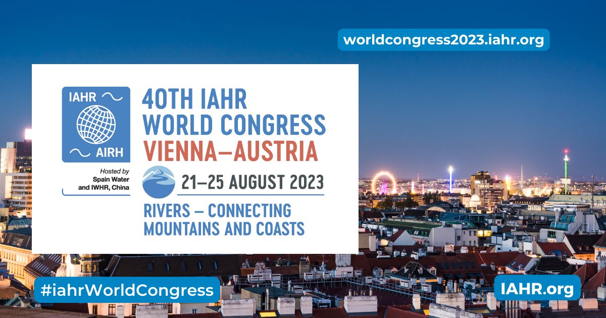 👩‍💼👨‍💼 Connect with other #YoungProfessionals in your field at the 40th #IAHR World Congress in Vienna (21-25 Aug 2023) #iahrWorldCongress worldcongress2023.iahr.org 

#careers #iahrAwards #ProfessionalDevelopment #Network #Engineering #HydroEnvironment #Water