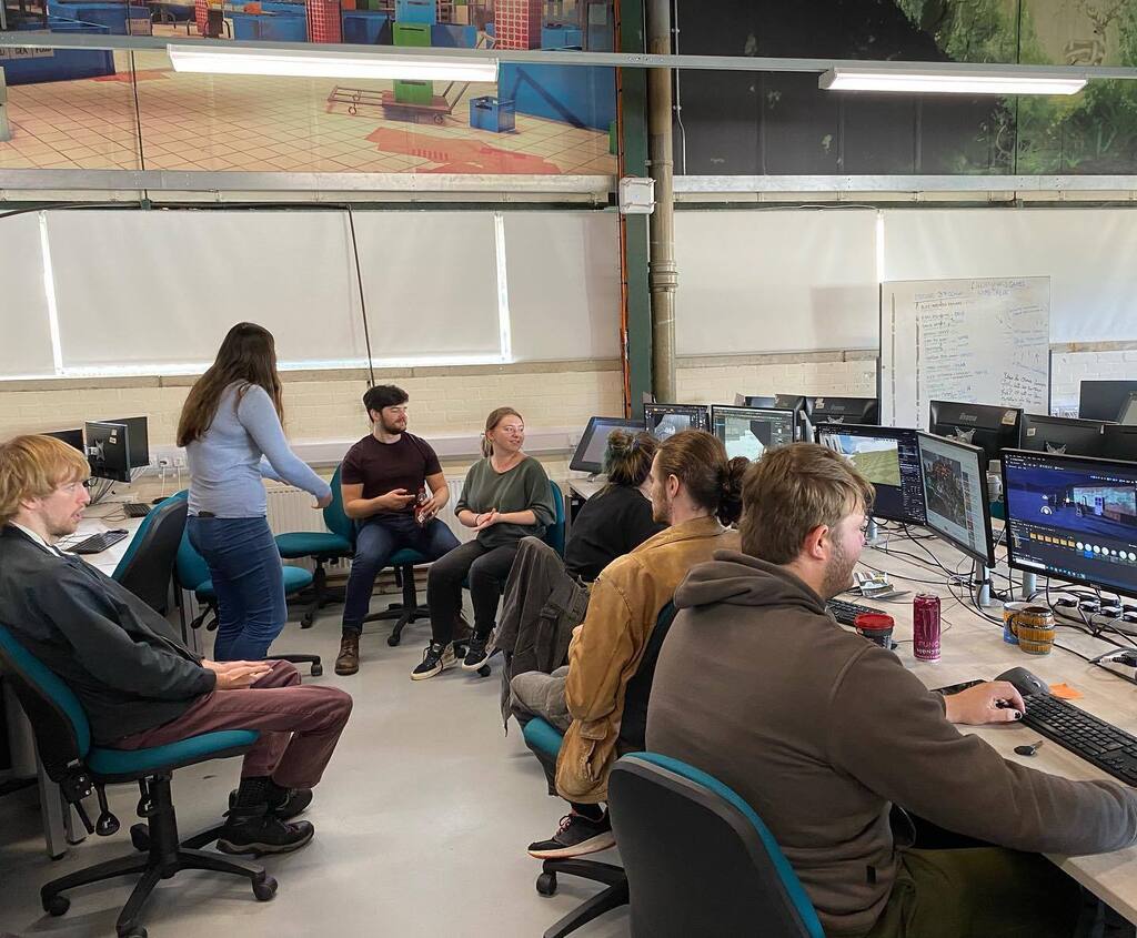 Team activity in the studio today, lots of exciting things in progress 
#games #gamedev #gamedesign #gameart