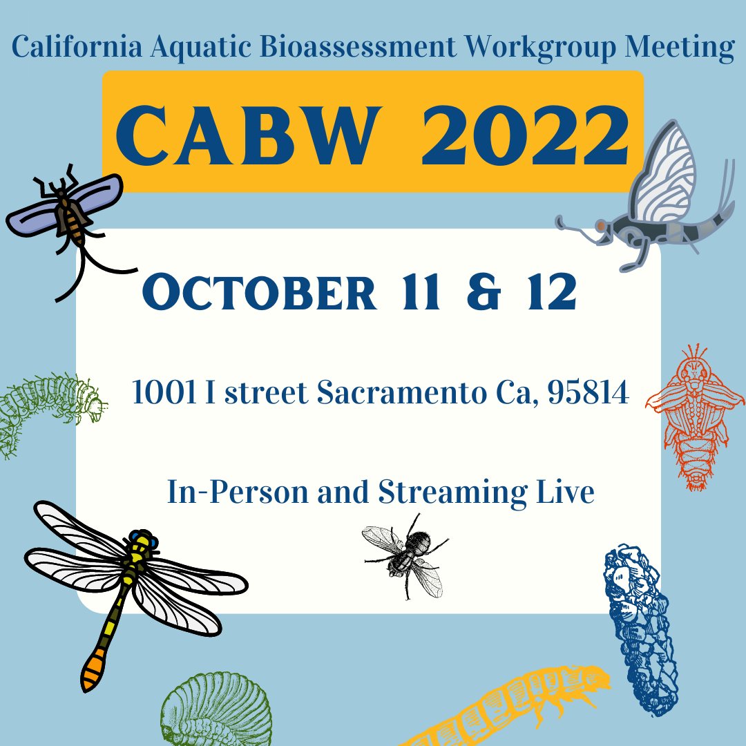 SeMMAP_eDNA's tweet image. FREE to EVERYONE! 
Lots of DNA content this year! eventbrite.com/e/2022-cabw-an…