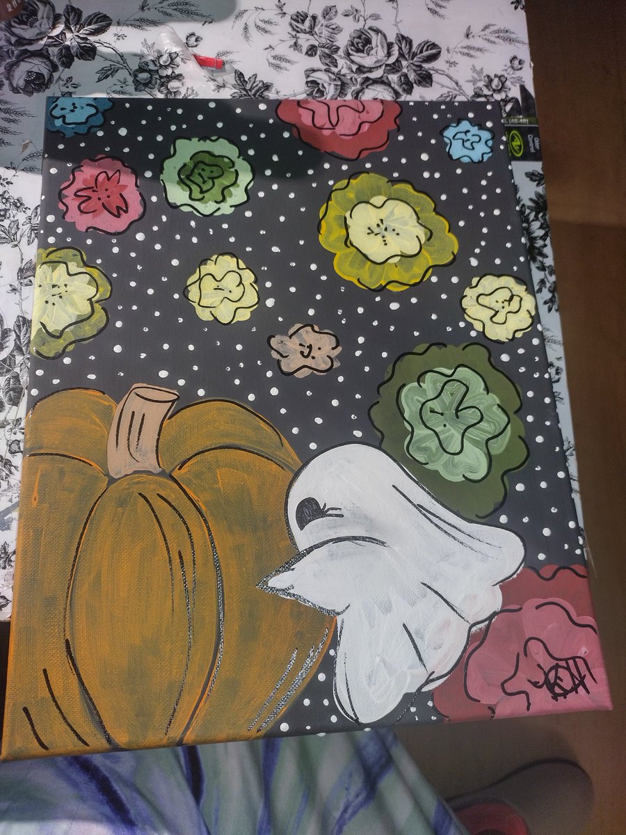 Fluffiecroation's tweet photo. I don't just crochet, here are some painting I have done in the last week https://t.co/nNt9ycjDul
