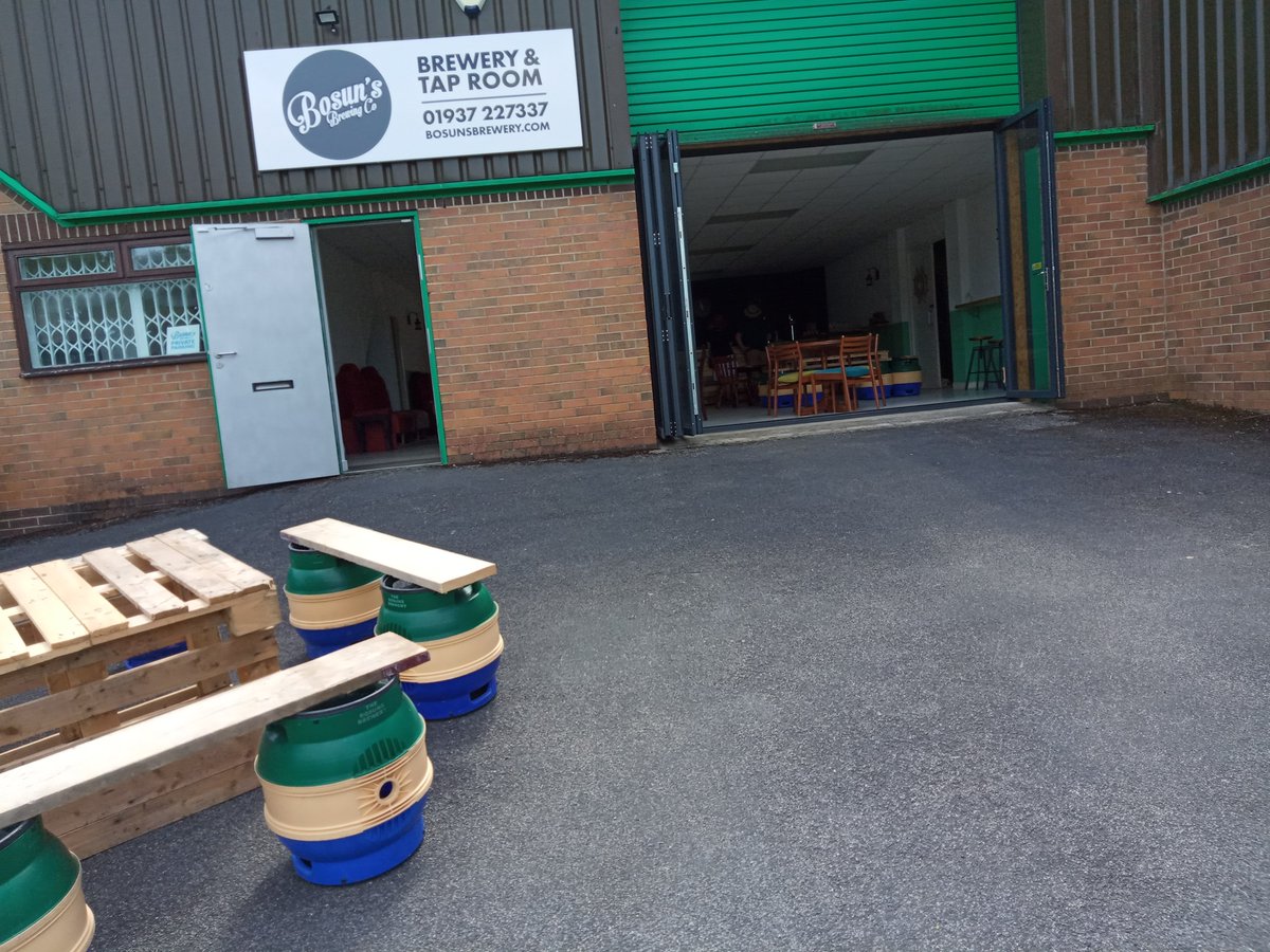 Bosun's Brewery in Wetherby now have their Taproom open weekly on a Friday and Saturday.
<a href="/bosunsbrewery/">Bosun's Brewery</a> 
bosunsbrewery.com/pages/tap-room