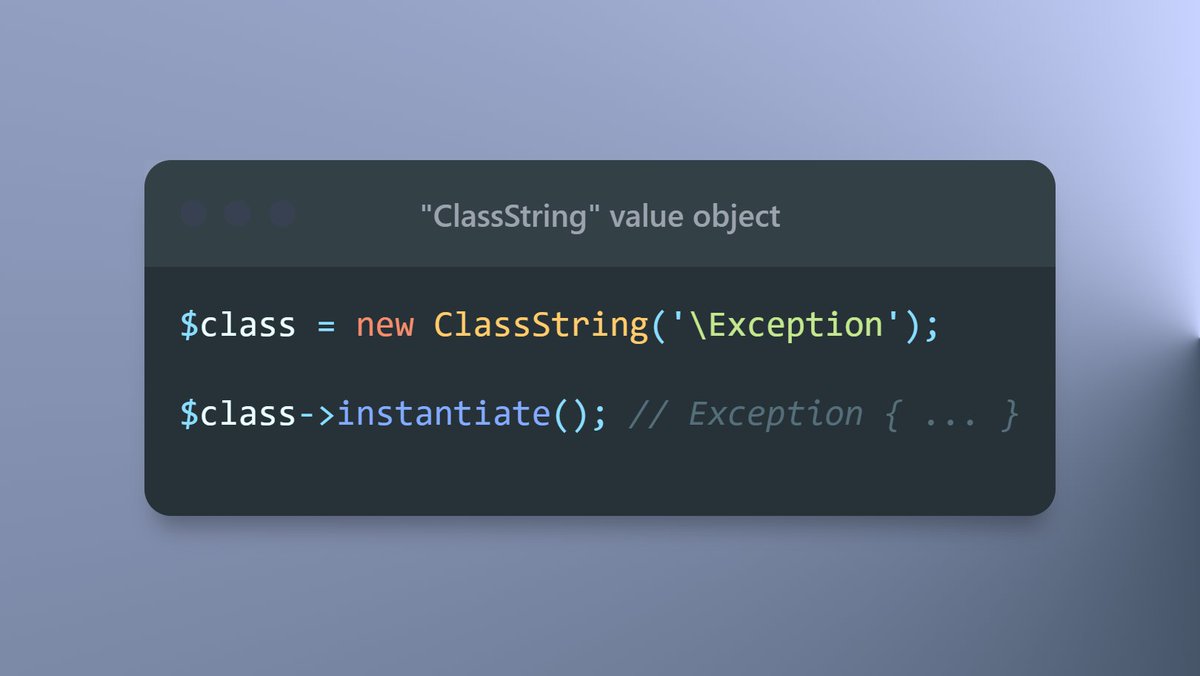 michael_backend's tweet image. Laravel Value Objects package is now tagged as 2.0.0. Null params were dropped and basic validation of input was added. You can extend the classes and customize the validation in the way you need! For those, who don't want VO to fail, `makeOrNull` method was added.
#Laravel #PHP