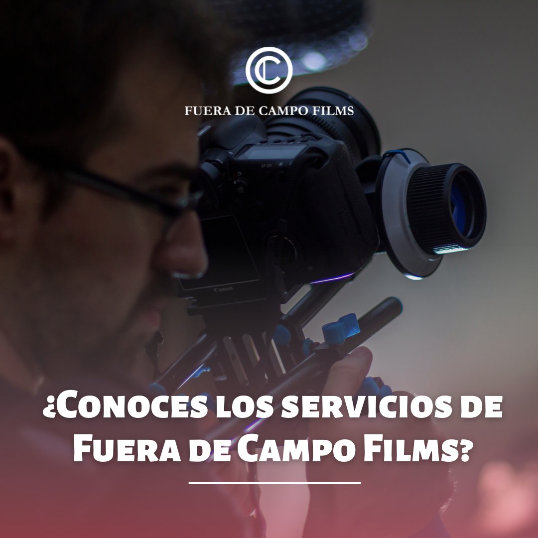 FueraCampoFilms's tweet photo. ¿Conoces todos los servicios que te ofrecemos desde Fuera de Campo Films? 👉🌟 Prestamos soporte audiovisual, como spots, videoclips y publirreportajes. Visita nuestra web para más información: https://t.co/YvnFmvKfqN https://t.co/kAdpG8OHUa