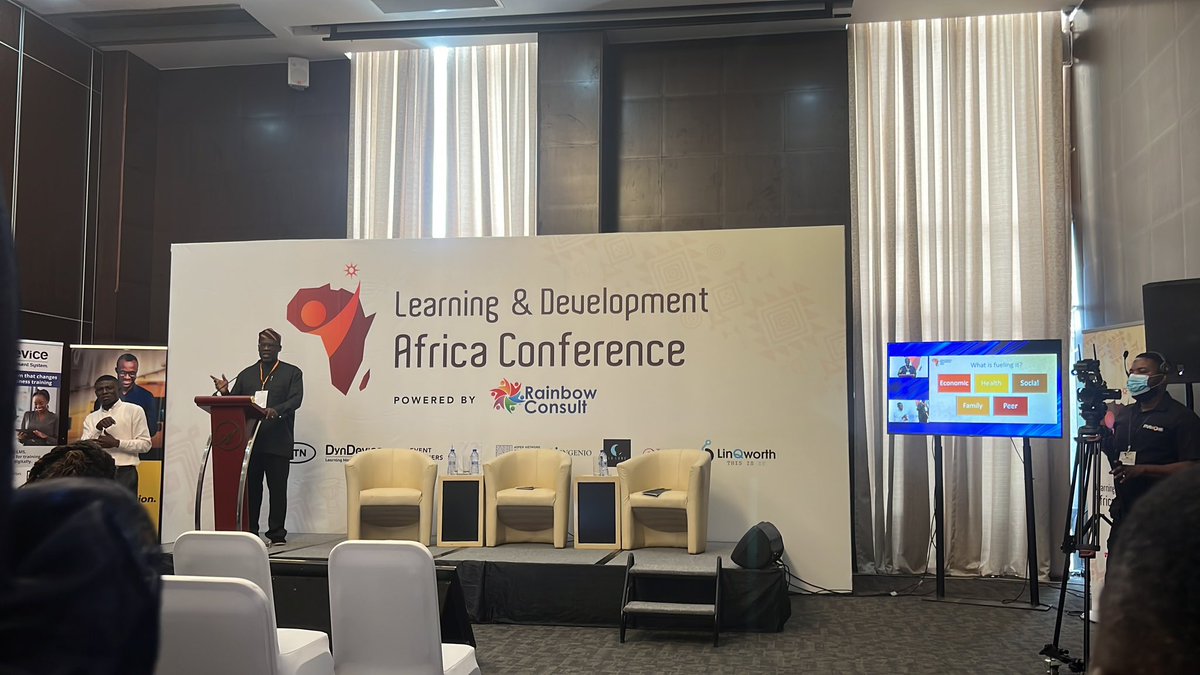 Dr. Peter Bamkole, Director- Enterprise Development Centre (EDC) Pan Africa University, our first speaker is delivering his presentation.