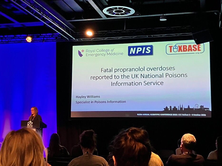 Sharing knowledge about the dangers of propranolol #rcemasc