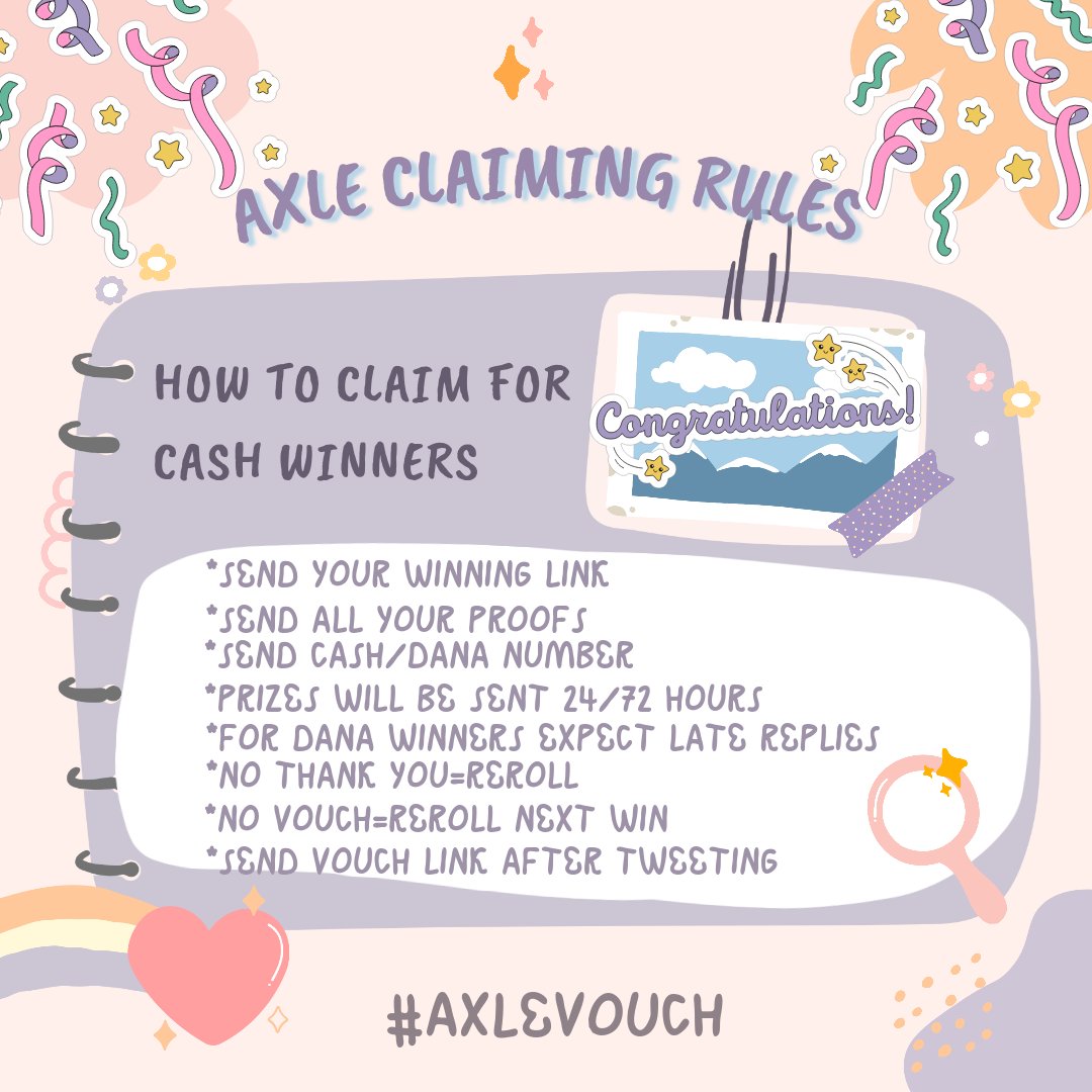 XeloClaims's tweet photo. Read π before dm
#AxleVouch https://t.co/UGiPglfGL1