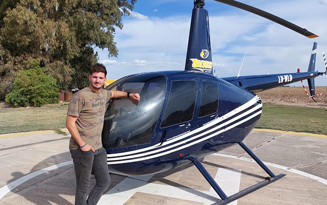 Agroverdad's tweet photo. De Salvucci Aviación🚁🙋🏻‍♂️

En nuestro Espacio #CampoJoven:

@IgnacioSalvucci, apasionado por los helicópteros de uso agrícola

>> https://t.co/GD96bCxb8U https://t.co/v4Ta8wrX6k