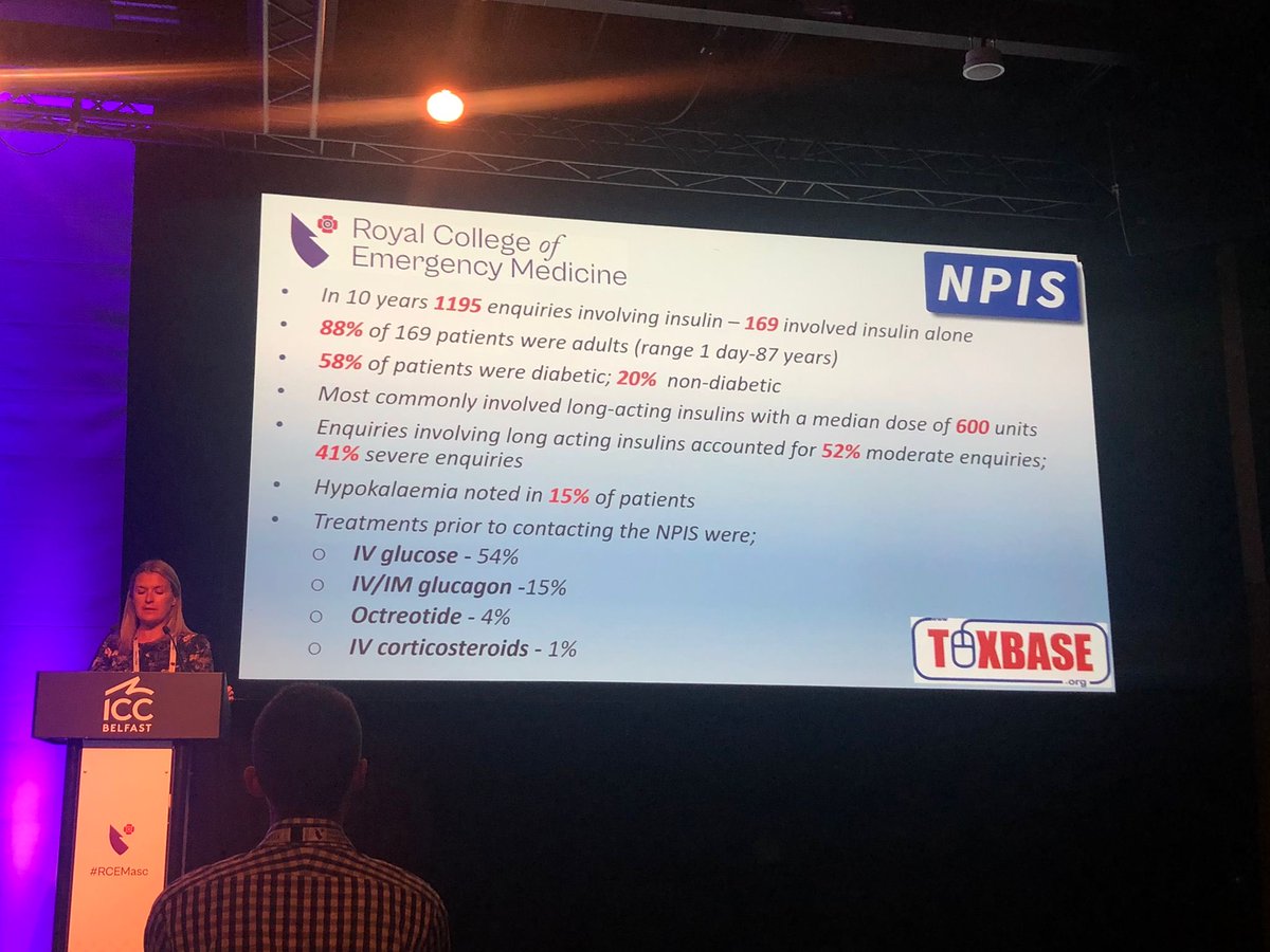 Insulin overdose. A common enquiry to the NPIS #rcemasc