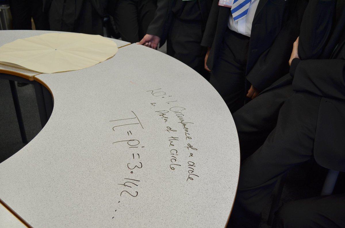 DormersWellsHS's tweet image. Year 10 students got involved in exploring properties of circles and discovering formulae to work out circumference / area of circles.

#Mathematics #EalingSchools #PracticalWork