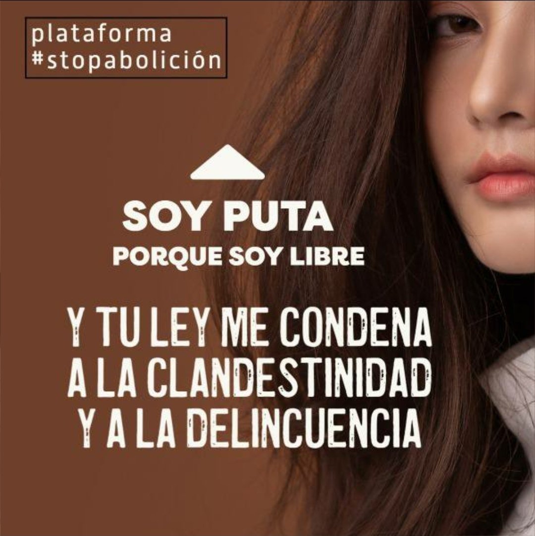 41Jonii's tweet photo. @elcomerciodigit La prostitución es un trabajo, es algo libre y consensuado entre adultos. Con la abolición sí que váis a traer mafias y violencia. NO a la abolición!! SÍ al trabajo sexual libre y voluntario!! 
#StopAbolicion https://t.co/i4S75fHPs8