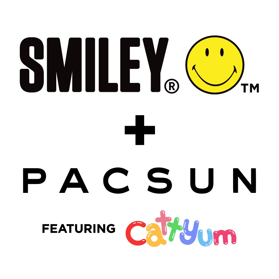 digifyXYZ's tweet photo. #Smiley x @PacSun featuring @cattyum is LIVE at https://t.co/kNKQyVHqB3 &amp; online and in store at https://t.co/3iPwBDga8R ! https://t.co/qR30mJRduk
