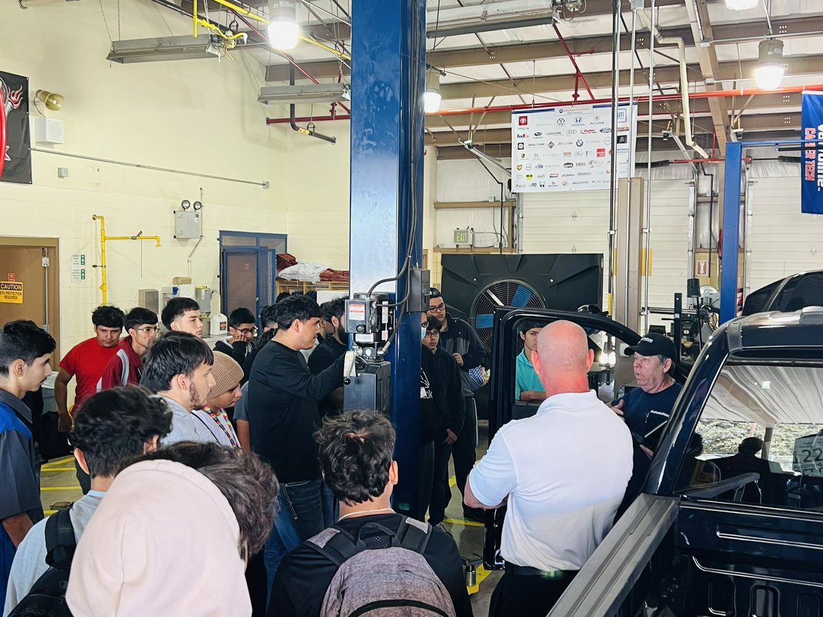 Auto Nation visits Wyatt's Auto Shop with the new electric trucks.
#nogasneeded 
<a href="/wyatt_cte/">O. D. Wyatt CTE</a> <a href="/ODWyattFWISD/">Oscar Dean Wyatt</a> <a href="/WyattHSBB/">Fort Worth OD Wyatt Basketball</a> <a href="/OdwyattFB/">ODWyatt_FB</a> <a href="/ladychapsbb/">Lady Chaps</a> <a href="/FWISD_CTE/">Fort Worth ISD CTE</a> <a href="/Drmamouton/">Dr. Marion Andre Mouton</a> <a href="/MarceySorensen/">Marcey Sorensen</a>