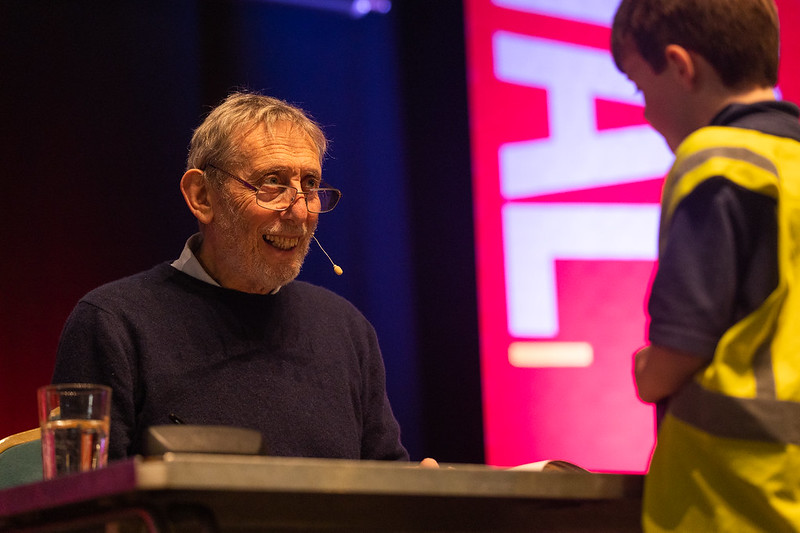 Can you believe it's already been TWO WEEKS since we welcomed @MichaelRosenYes & over 1000 school children to @TheForumBath for Day 1 of #BathKidsLitFest? 😱 Share your thoughts ➡️ bit.ly/3fMADT0 for the chance to win a year's membership & a bundle of festival books! 📚