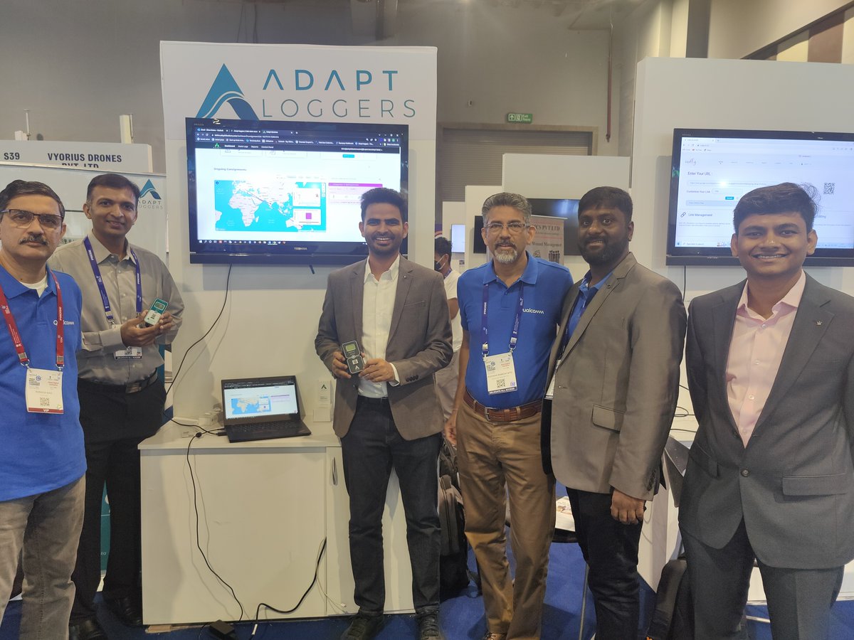 AdaptLoggers's tweet photo. From humble beginnings at QDIC, to helping deliver millions of covid vaccine;
thanks a lot Qualcomm and #QDIC for your continued support.

It's been absolutely wonderful meeting you.

#AdaptLoggers #assetmanagement #qualcomm #imc2022 #imc https://t.co/QJGxfYBMii