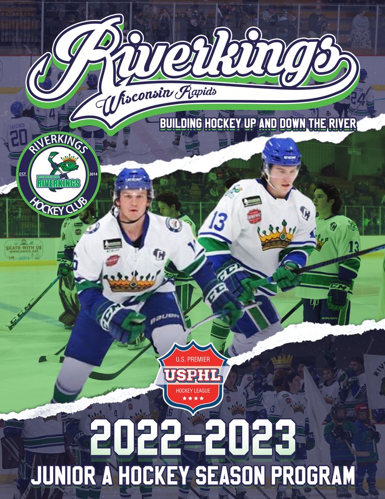 Wisconsin Rapids Riverkings on Twitter: "Here’s the new cover of our