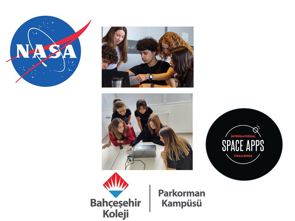 NASA SpaceApps Challenge'ye katılım sağlayan lise takımlarımızdan "SOVEREIGN" ve "A PRIORI" Global'e çıkmaya hak kazandılar. Öğretmen ve öğrencilerimize başarılar diliyoruz.