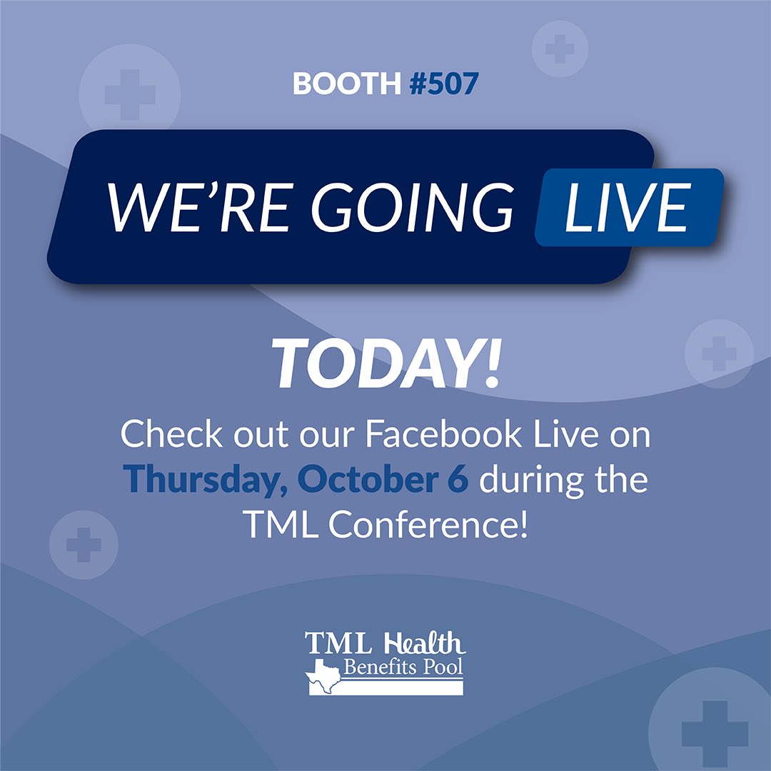 TXHealthBP's tweet photo. We go live at 10:45 AM TODAY! Tune in to learn about mental health in the work place and what you can do to combat work related stress. 

#tmlhealth #tmlac2022 https://t.co/tl2OQBuQqo