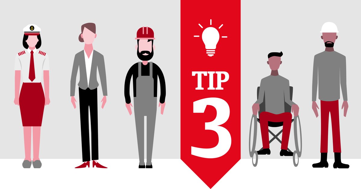 Divers en inclusief werven? Tip 3: Let op vooroordelen. Mensen die anders zijn dan wij, bijvoorbeeld door hun uiterlijk, leeftijd of achtergrond, beoordelen we vaak vanuit aannames. Meestal onterecht. Zo loopt u onnodig talent voor uw organisatie mis. ↓

bit.ly/3Bt6IGu