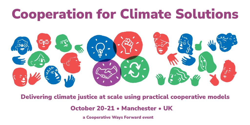 RadicalRoutes's tweet image. ⌛️ 2 WEEKS - WF 2022: 
Cooperation for Climate Solutions Visit the Rad Routes stall at Ways Forward, exploring cooperation in effective community-led responses to the climate crisis 📌 20-21 October, Manchester @CoopWaysForward buff.ly/3fteXLB