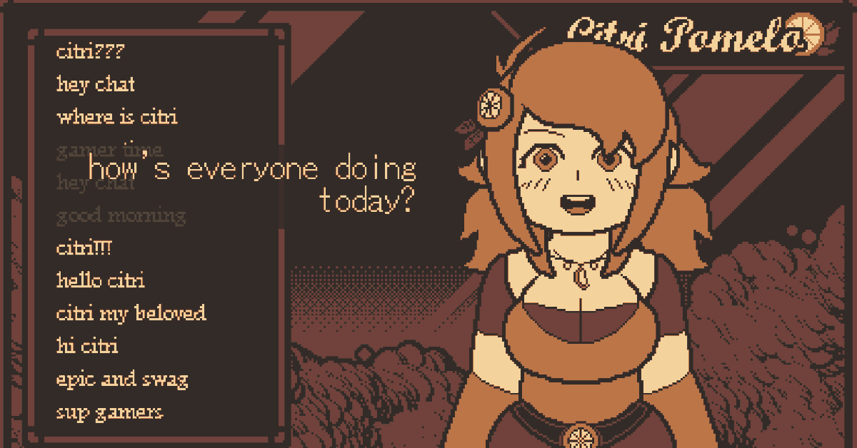 Citri Plays Noirwood: Search for the 7 relics and avoid the monster in Noirwood, while increasing your viewers by keeping chat entertained as you play! #LD51

aplovestudio.itch.io/citri-plays-no… by <a href="/AploveStudio/">al pal</a>