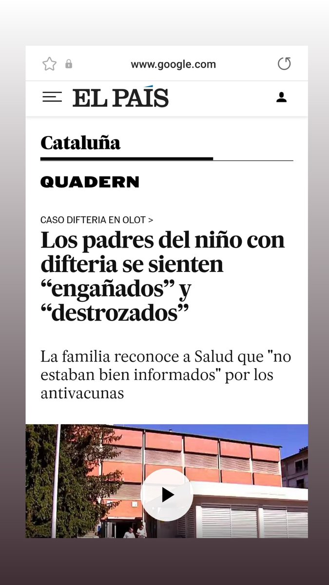 Una señora saca pecho por "ganar el debate con su pediatra" y no vacunar a sus hijos.
Lamentablemente no sería la primera que se equivoca y cuyas consecuencias son pagadas por los que no tienen ninguna culpa.