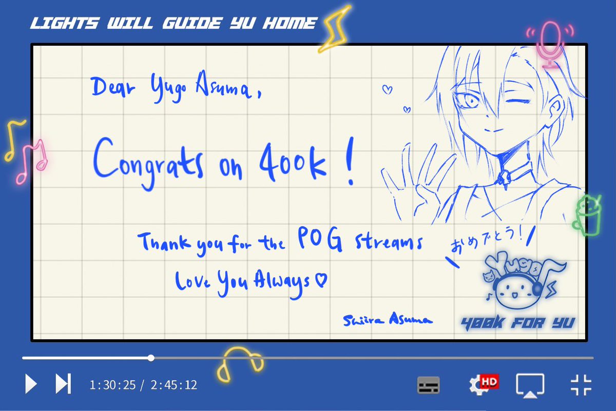 _hirunesitai_'s tweet photo. Congrats on 400K!💙💍

#YugoAsuma #AsumArt #LightsWillGuideYuhome https://t.co/kOtV7dmBta