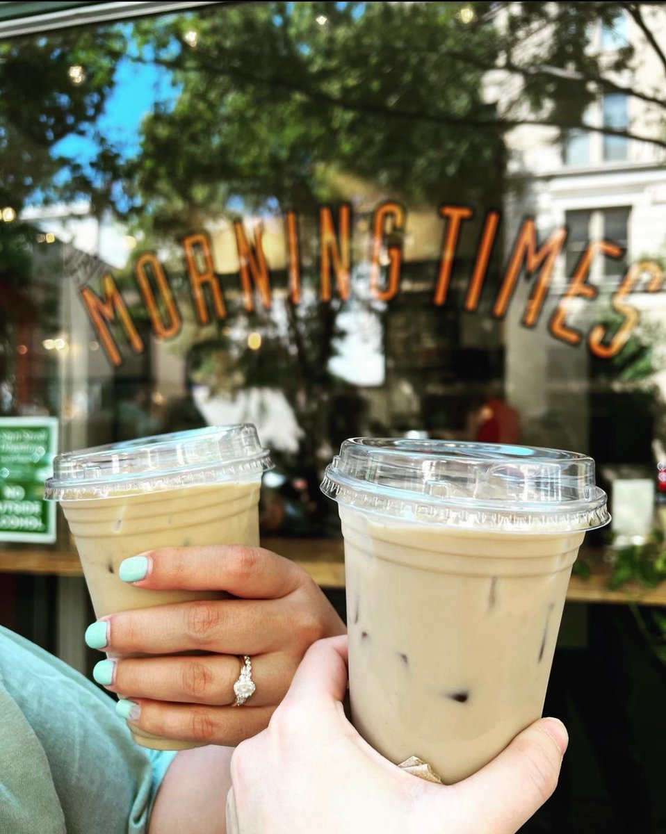 RaleighTimesBar (@raleightimesbar) on Twitter photo May your espresso be strong and your Thursday be poppin'. Do you like your coffee as dark as your soul or 3/4th cream and sugar?
☕️ <a href="/themorningtimes/">The Morning Times</a>
📸 jennahuff May your espresso be strong and your Thursday be poppin'. Do you like your coffee as dark as your soul or 3/4th cream and sugar?
☕️ <a href="/themorningtimes/">The Morning Times</a>
📸 jennahuff