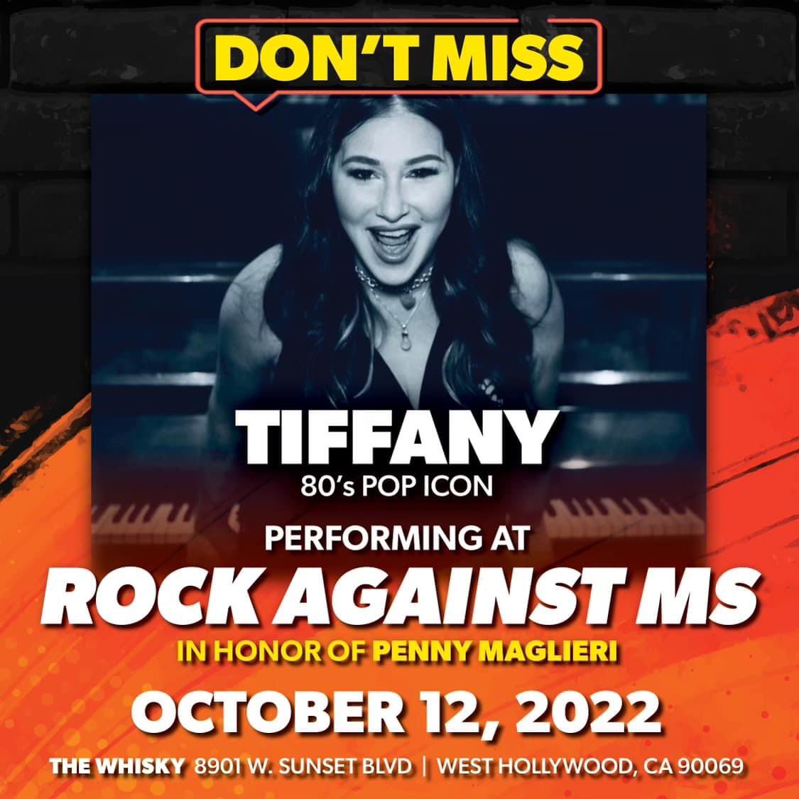 tiffanytunes's tweet photo. I’m so excited to be performing at #RockAgainstMS next week in one of my favorite places @TheWhiskyAGoGo !    

My Patreon fan club members heard it first… use code TIFFPOP to save $15 off your @RockAgainstMS64 ticket: https://t.co/C6AJ5thVN0 https://t.co/FxBCdMywZv